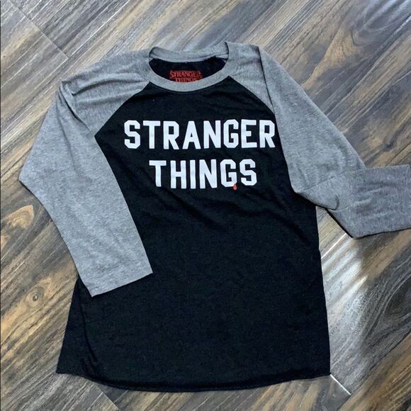 Stranger Things Baseball Tee - Picture 1 of 3
